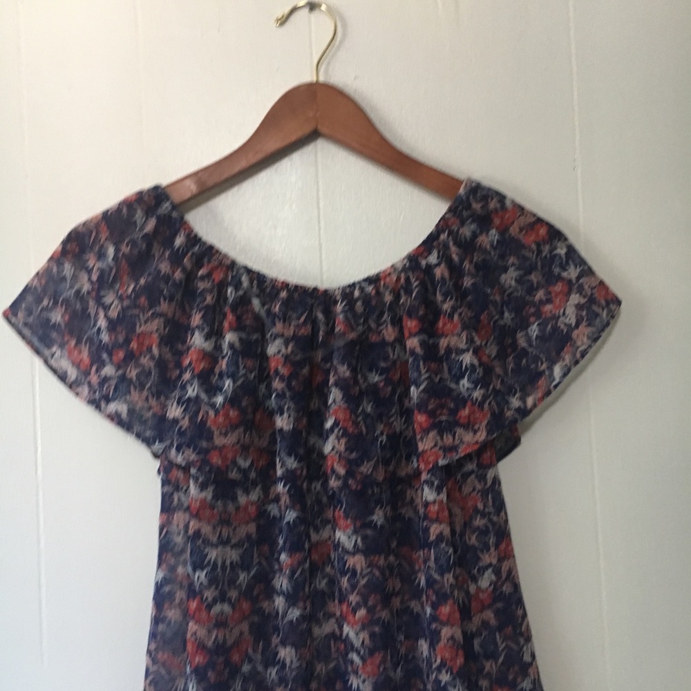 • sanctuary by anthropologie floral print top • - Picture 8 of 10
